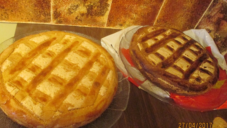 Dagens kaker - Deilig fyrstekake.