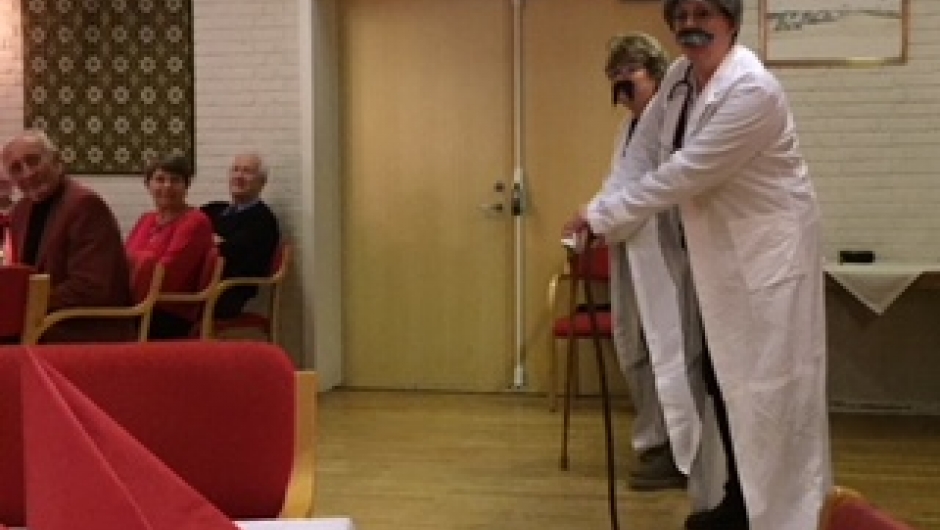 Jannicke Frølandshagen sto for underholdningen.