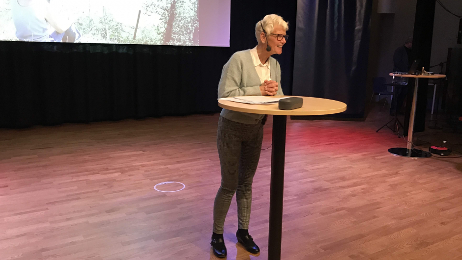 Marie Aaslie organisasjonkonsulent i Nbk, rosa alle lokallaga for innsats i lokalmiljøet. Marie Aaslie organisasjonkonsulent i Nbk, rosa alle lokallaga for innsats i lokalmiljøet.