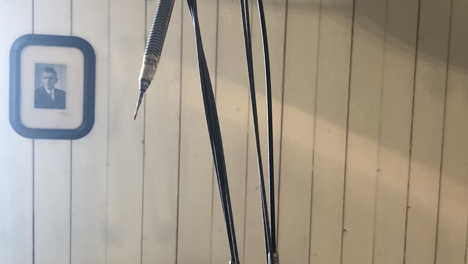 Tannlegeborr, skrekk og gru, kjenner det endå.....