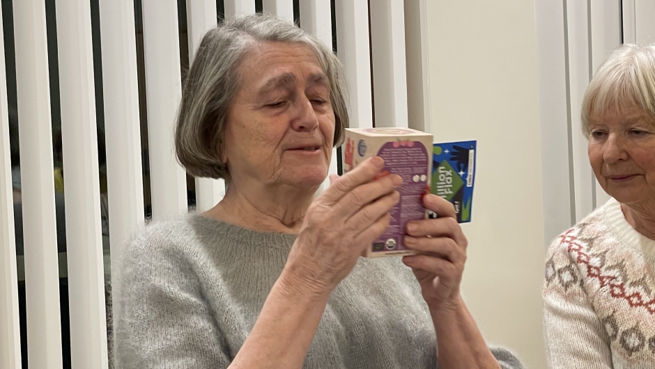 Sissel har vunnet te og flaxlodd Sissel har vunnet te og flaxlodd