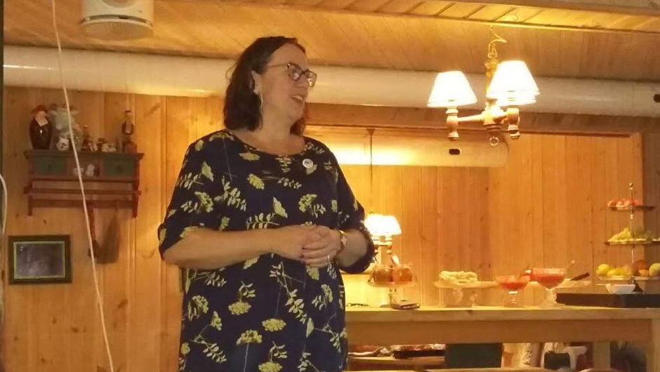 Leiaren i Nbk, Ellen Krageberg, besøkte oss på den internasjonale bygdekvinnedagen! Leiaren i Nbk, Ellen Krageberg, besøkte oss på den internasjonale bygdekvinnedagen!
