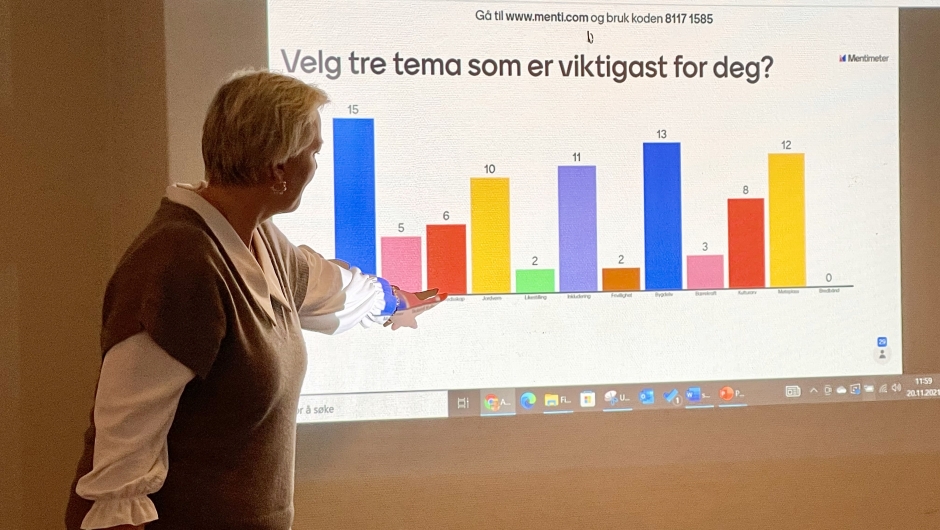 Anne Mette Hjelle, foredragsholder og prosessleder