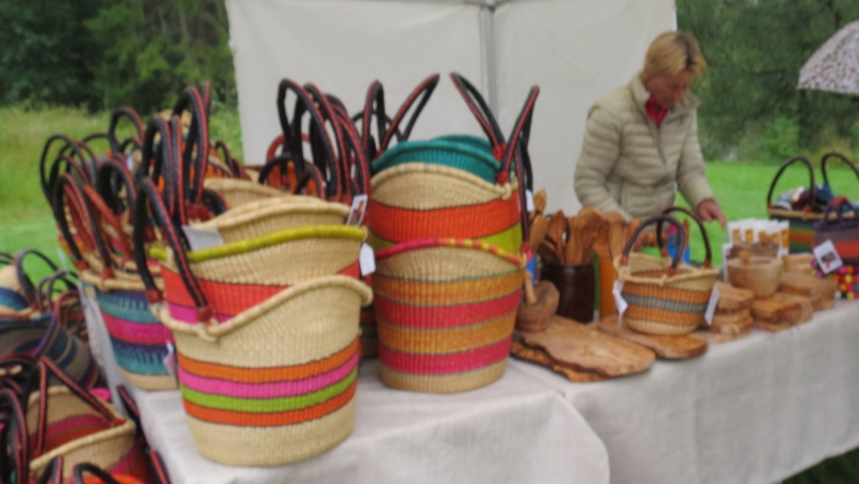 Utstillere har vi alltid mange av - den ene mer farverik enn den andre!