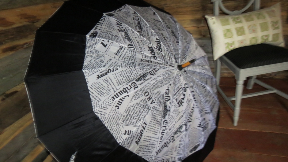 Et passende utstilingsobjekt - etter været å dømme