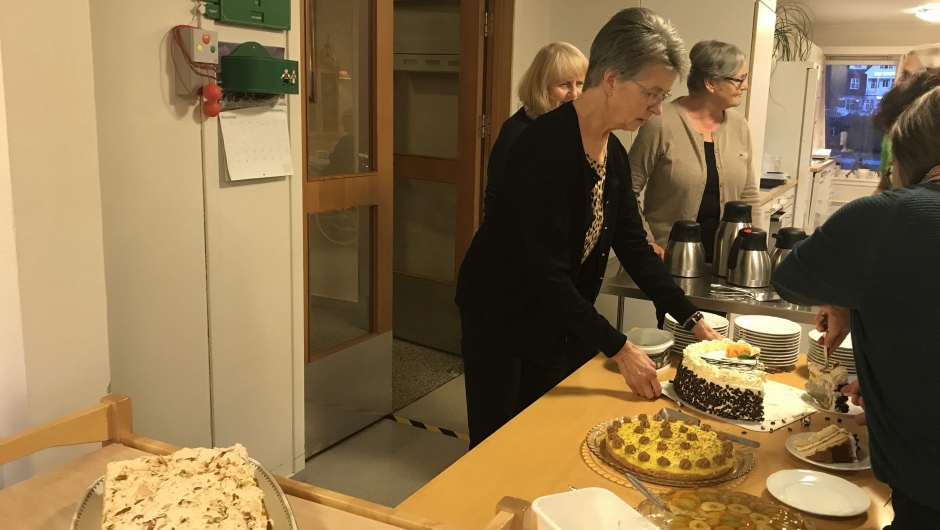 Mange gode kaker å velge mellom. Mange gode kaker å velge mellom.