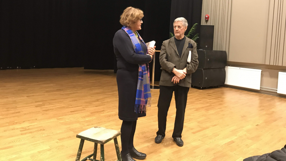 Solveig takka for innsatsen. Solveig takka for innsatsen.