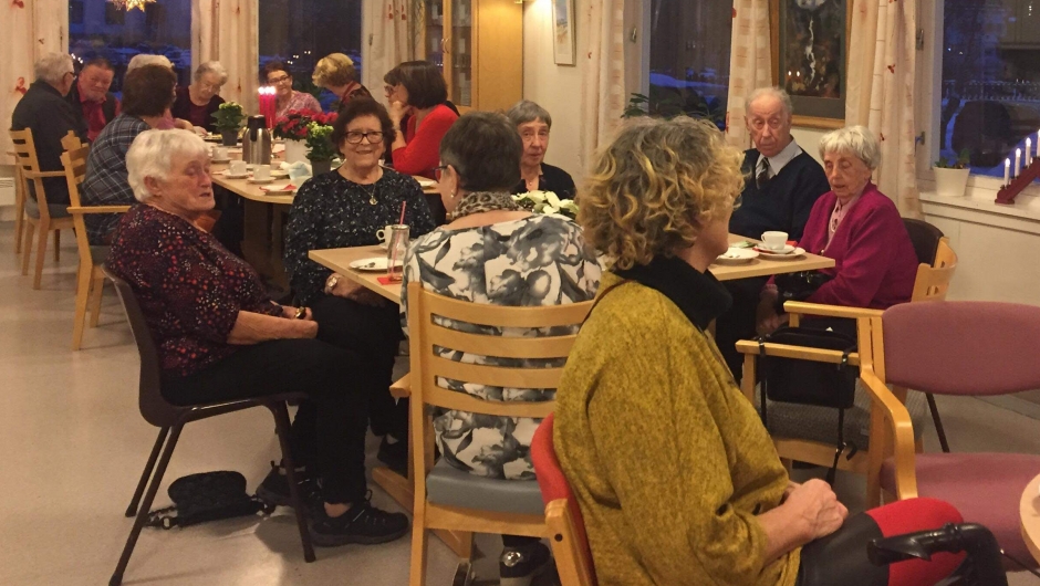 Kjekt å samlast til julelag. Kjekt å samlast til julelag.