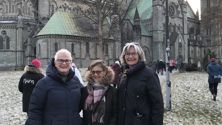 Nidarosdomen måtte vi besøke
