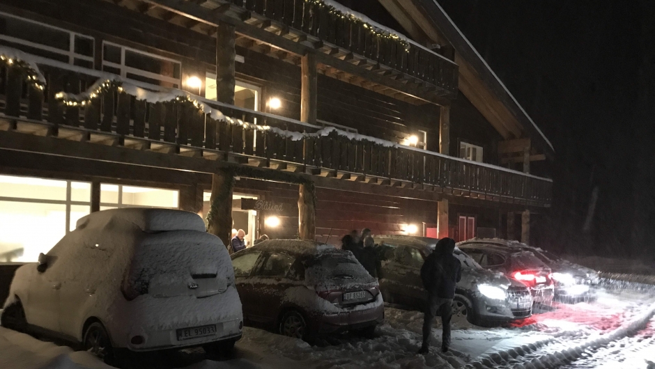 Blåtind på Stavseng med rikeleg snø. Blåtind på Stavseng med rikeleg snø.