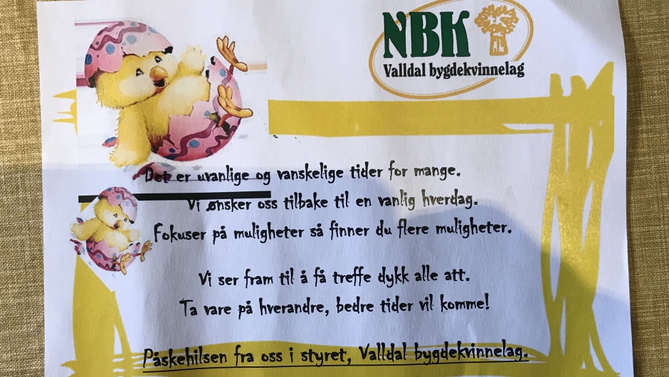 Påskehelsing! Påskehelsing!
