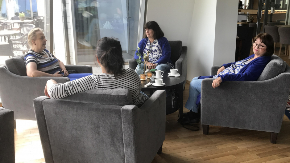 Prøvde å halde 1-metersavstanden! Prøvde å halde 1-metersavstanden!