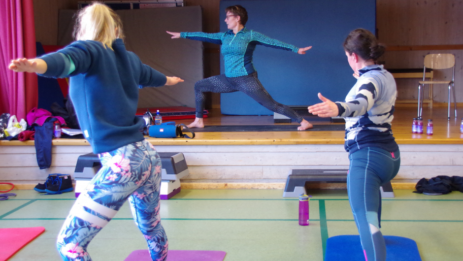 Yoga foto: Signe Lise Børve Yoga foto: Signe Lise Børve