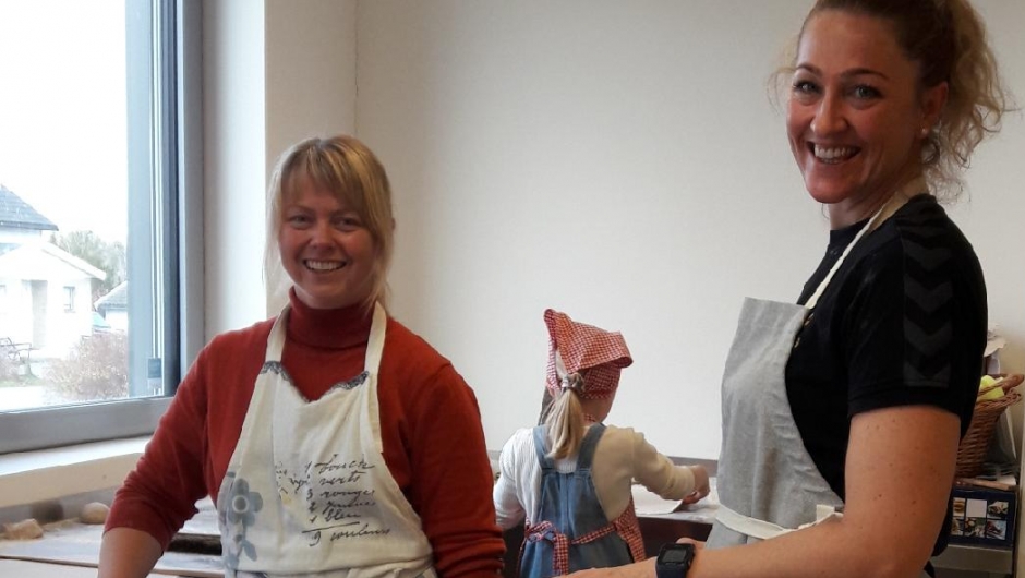 Ivrige flatbrødbakere Ivrige flatbrødbakere