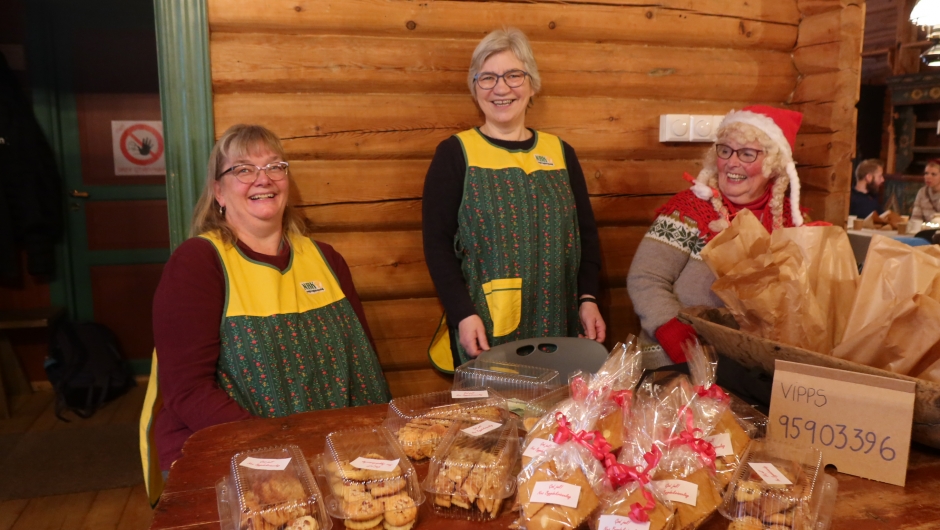 Salgsbod på museet Foto:Tonje Myre