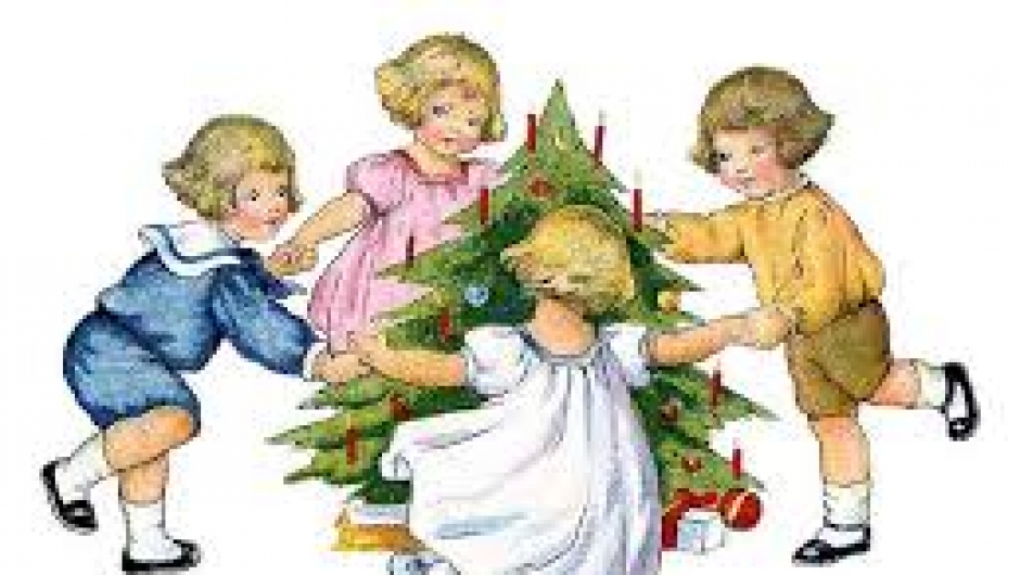 Gang og sang rundt juletre