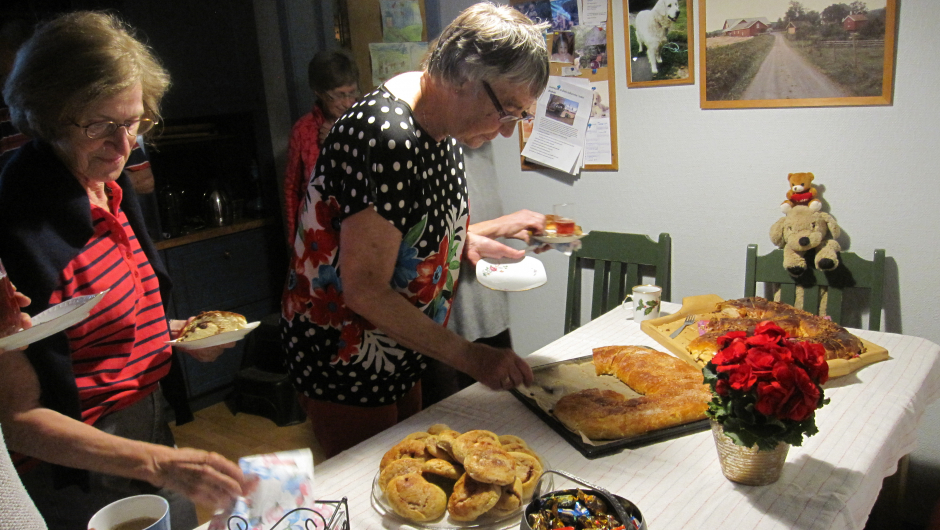 Kaffe og kringle hos Gerd og Jens på Hylli Kaffe og kringle hos Gerd og Jens på Hylli