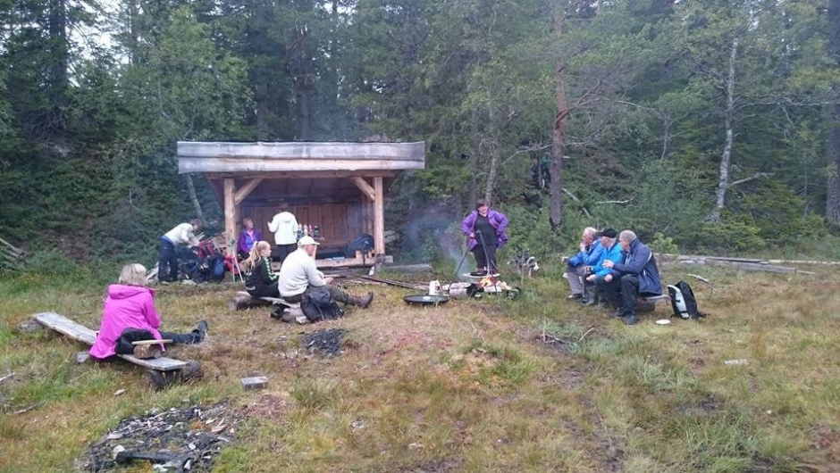 Mat og drikke hører med på tur Høy faktor av trivsel