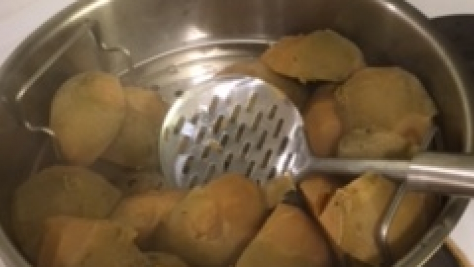 Dampede kålrabier Dampede kålrabier