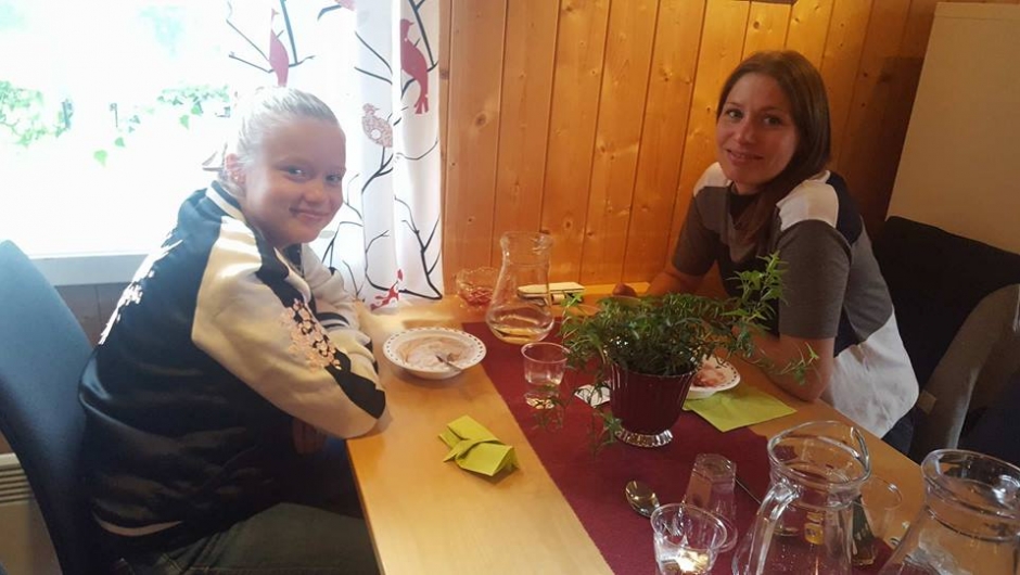 Mette og fornøyde :-)