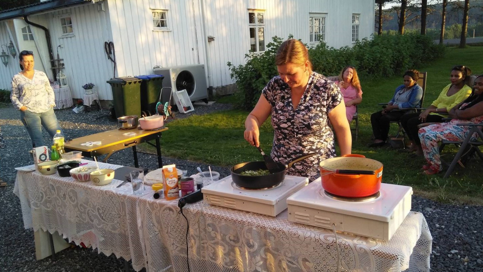 Kokken i arbeid Kokken i arbeid