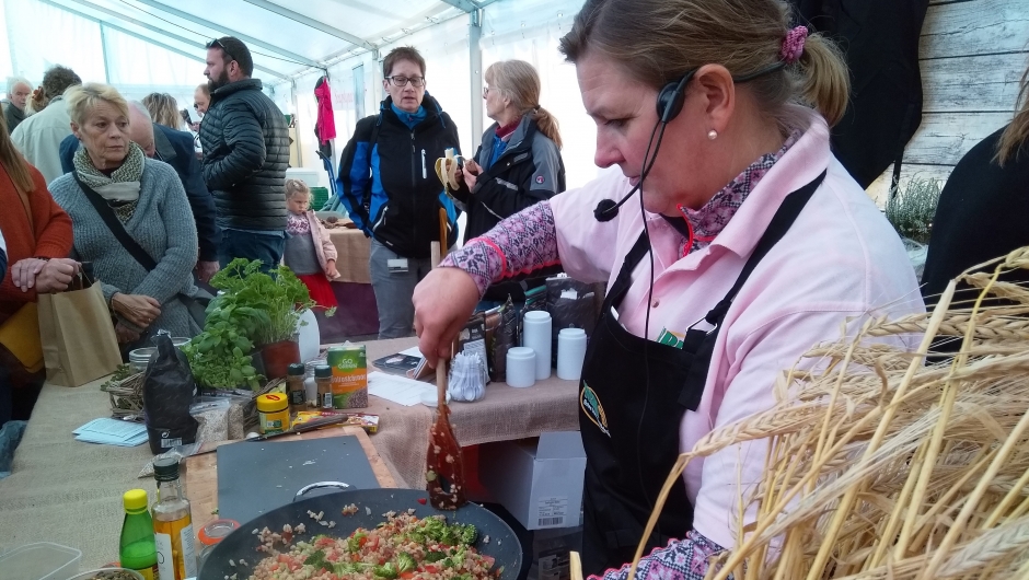 Kortkurs på matfestival Kortkurs på matfestival