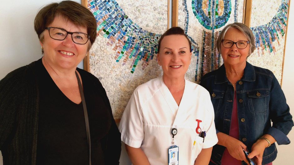 Gave til kreftenheten på SI Gjøvik sykehus 2020 Gave til kreftenheten på SI Gjøvik 2020