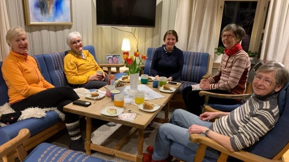 Bygdekvinner feirer 8.mars hos Karin Bygdekvinner feirer 8.mars hos Karin