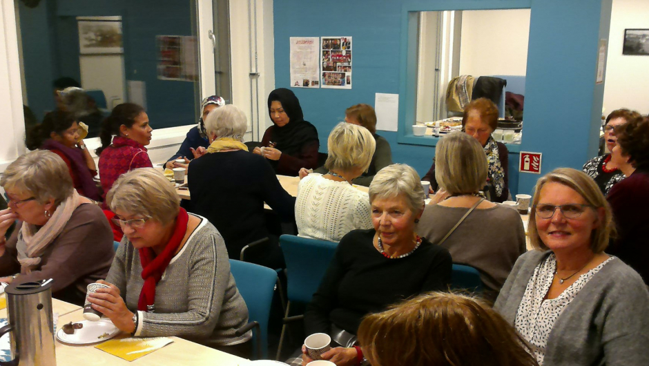 Når godviljen er tilstede er kommunikasjon mulig Praten går.