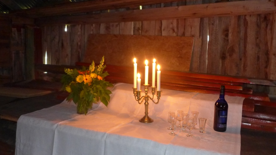 I fjøset. I fjøset.