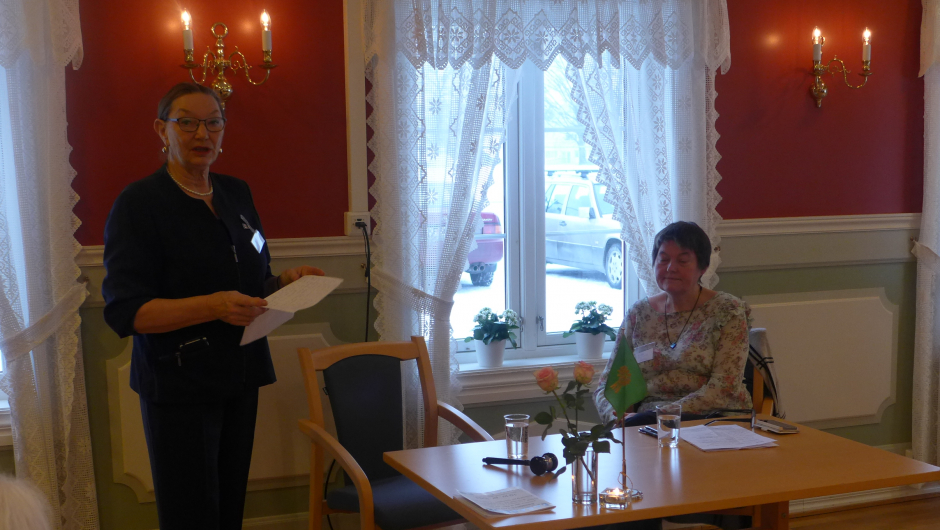 Vår dyktige leiar, Sølvi Jødal ønsker velkommen.