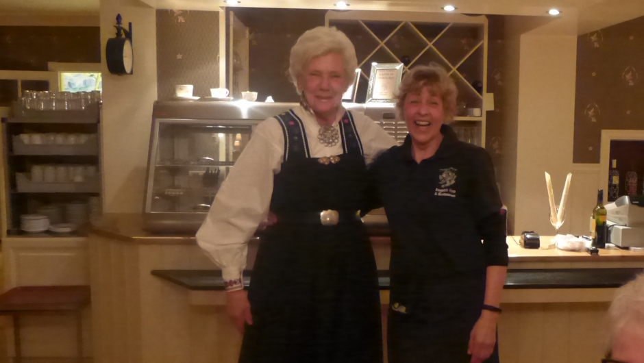 Vi takkar Inger for eit nydeleg måltid.