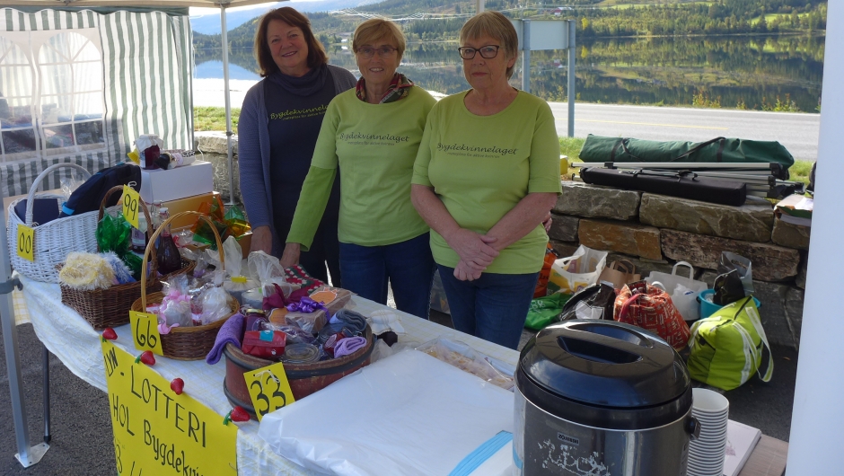 Bygdekvinnene er klar for innrykk!