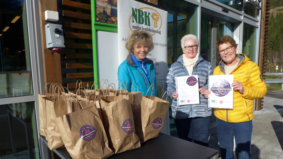 60 poser delt ut i Hol.