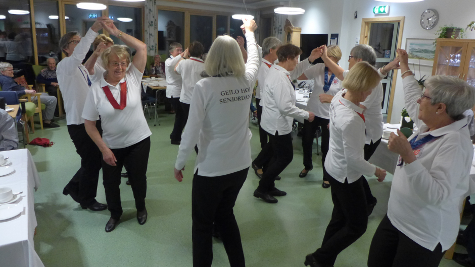 Det er moro med seniordans.
