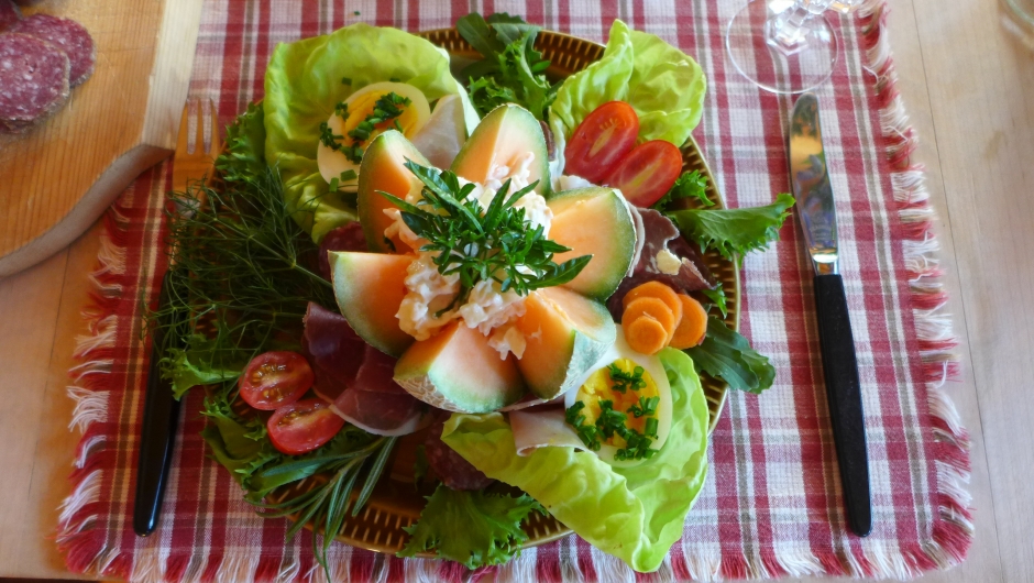 Mykje kortreist mat her...