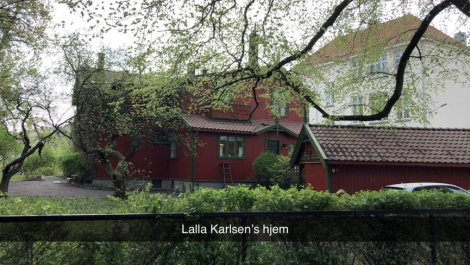 Familien Sæters vernede hus i Lallakroken Familien Sæters vernede hus i Lallakroken