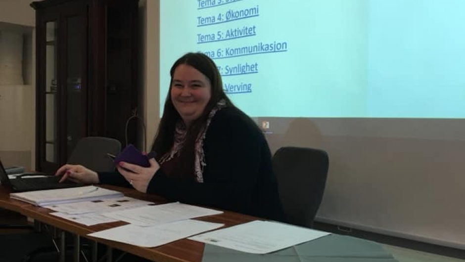 Lise Øvernes leder i Nordland Bygdekvinnelag