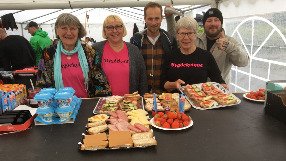 Lunchen er klar Lunchen er klar