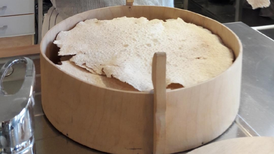 Sissel fylte opp tina med fine leiver Sissel fylte opp tina med fine leiver