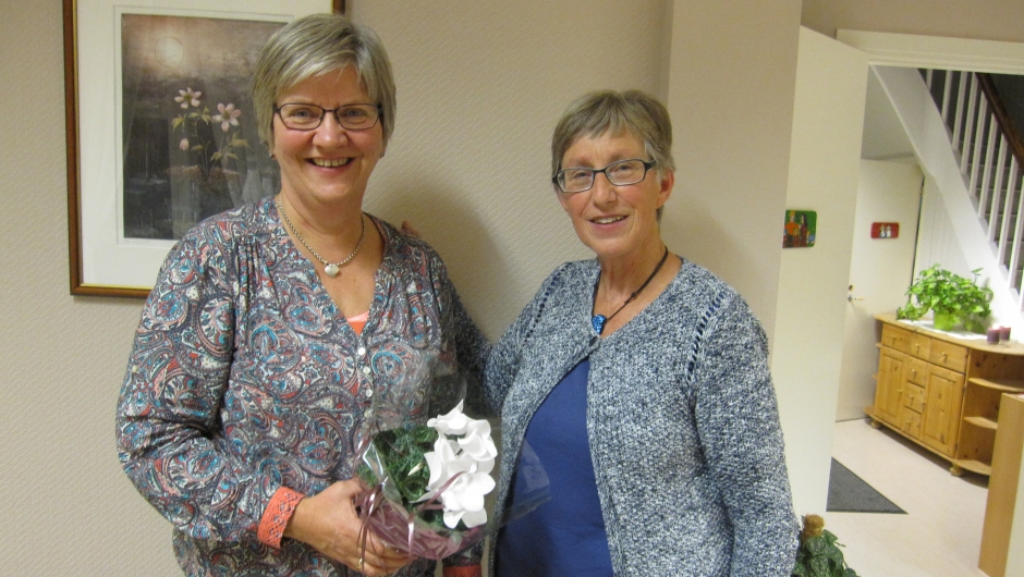 Marit Hoff Lund fra ØBK og Liv R S Kjos Marit Hoff Lund fra ØBK og Liv R S Kjos