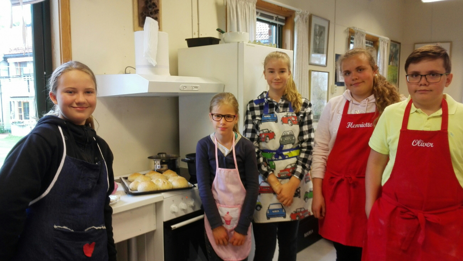 Fornøyde deltakere på matkurs Fornøyde deltakere på matkurs