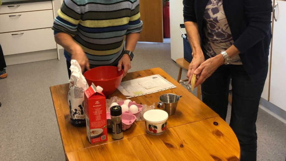 Matlaging på kjøkkenet