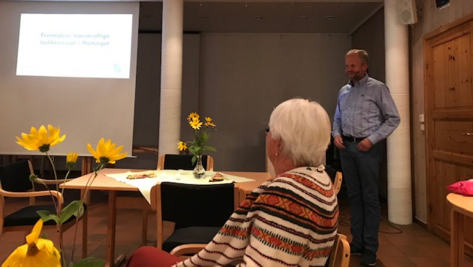Tor Kristian Stevik, daglig leder Mattorget Foto: Trine Evensen