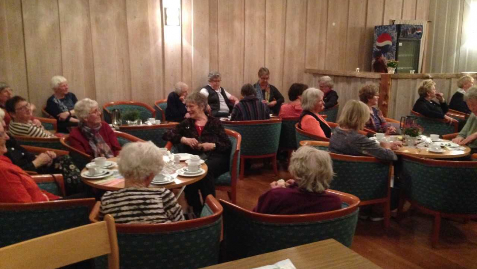 Praten gikk livlig etterpå