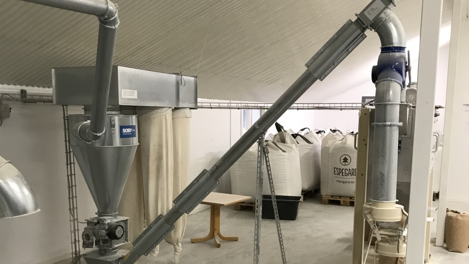 Deler av mølla Deler av mølla