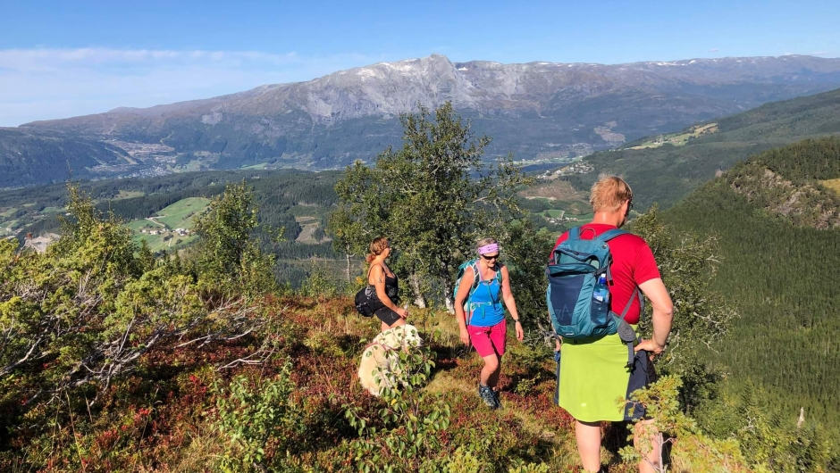 Påveg mot Sollikamben