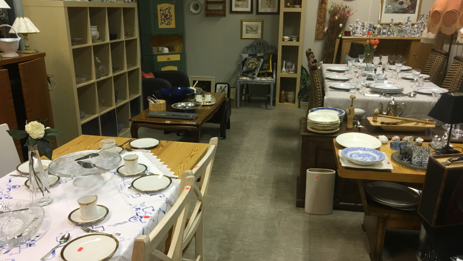 Mye fint i bruktbutikke Mye fint i bruktbutikken