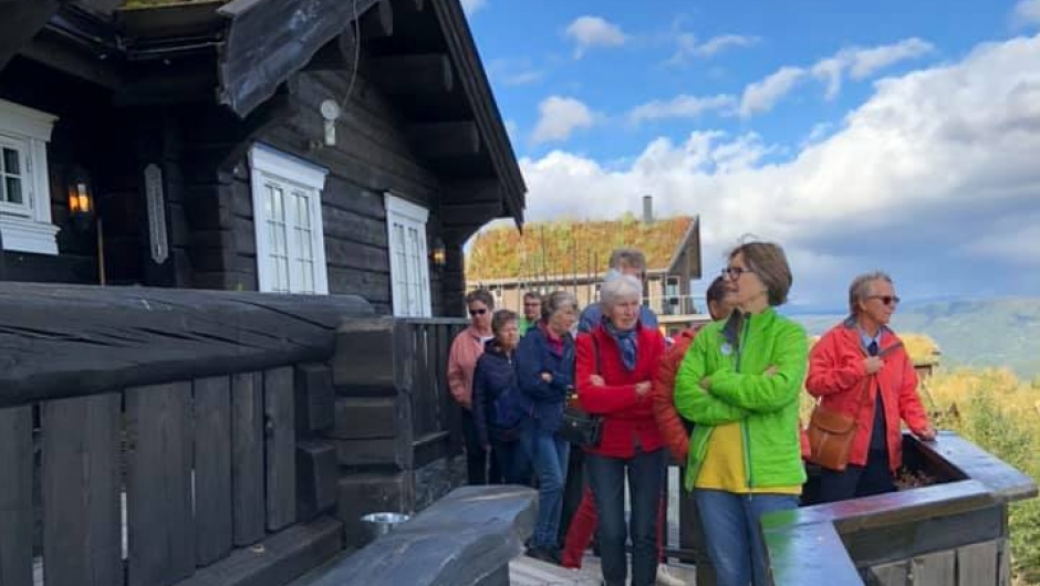 Middag på Norefjellhytta