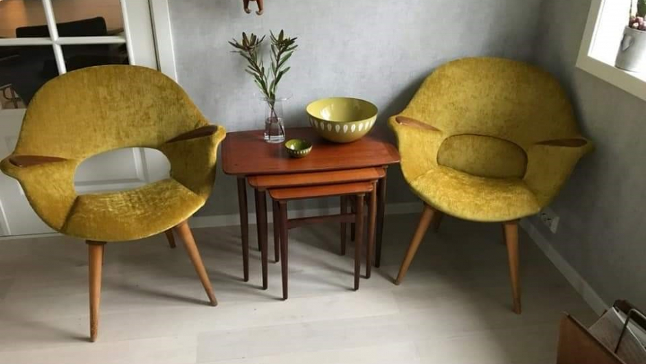 Retromøbler fremstår igjen som nye og moderne